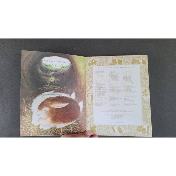 Home For A Bunny, A Little Golden Book - Picture 9 of 10